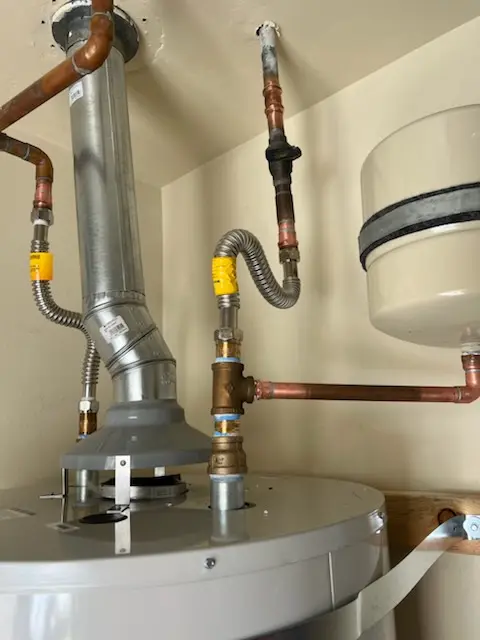 Water heater installation and plumbing repair in Brockroad